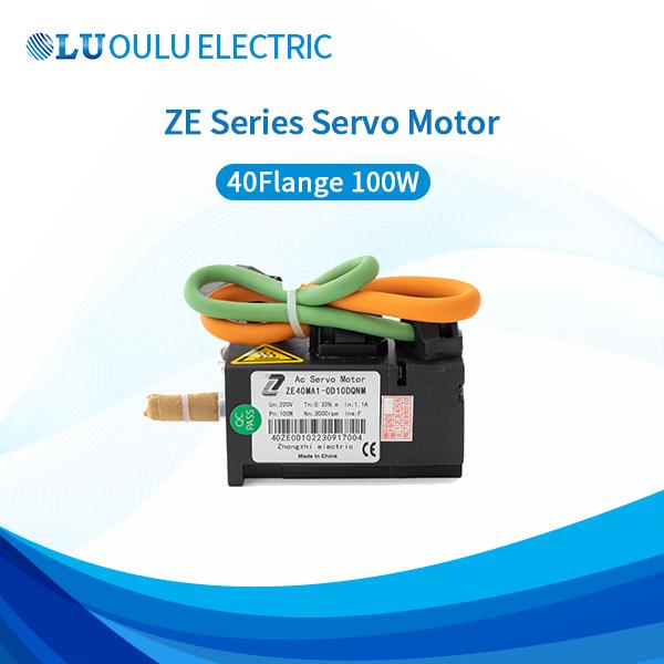 ZE Series 40 Flange 100W Servo Motor